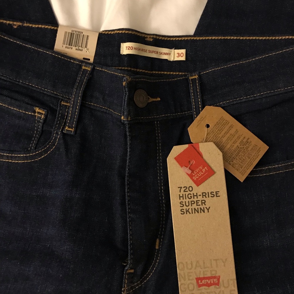Levi’s 720 High Rise Super Skinny W30 L30 / 10M